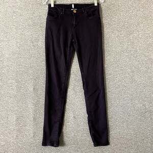 Cop. Copine Women's Size 27 Purple Mid-Rise Skinny Stretch Denim Jeans